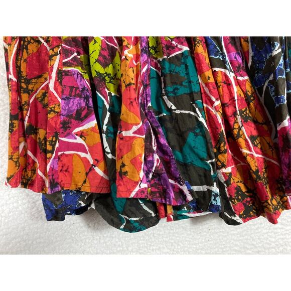 Vintage Y2K Madison Studio Patchwork Multicolor Colorful Maxi Skirt Pull On 14 - Picture 6 of 14